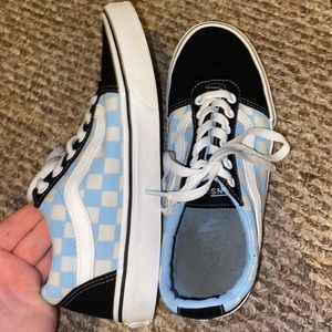 Blue Old School Vans!